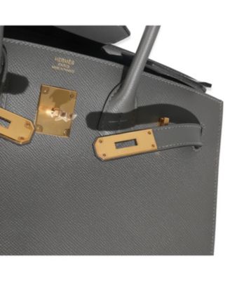 Sellier Birkin 30 Leather Handbag