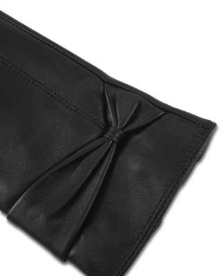 Westminster Bow Leather Gloves