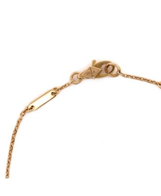  Sweet Alhambra Bracelet 18K Rose Gold and Carnelian