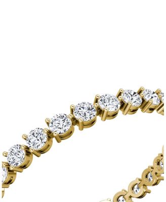  Tennis Bracelet, Extra Large in 14K Gold, 13.5ctw Round Brilliant Lab Grown Diamonds, 6.5"