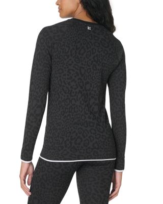 Animal Crewneck Base Layer Top