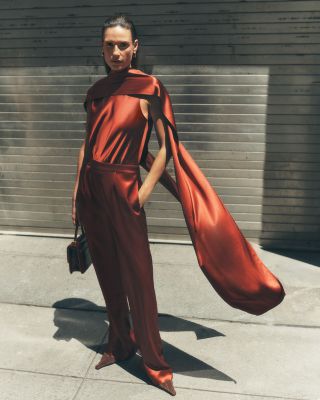 Farah Occasion Capeback Jumpsuit