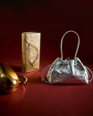 Crystal Curve Side Handle Clutch