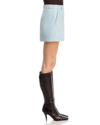 The Suede Mini Skirt