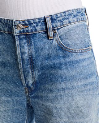 The Essential High Rise Straight Jeans in Rapture