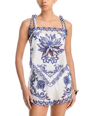 Garden Tiles Richelieu Blouse