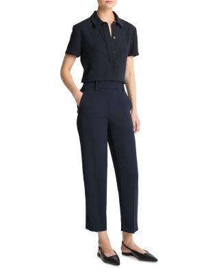 Mid Rise Tapered Pants