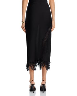 Lace Inset Slip Skirt - Exclusive