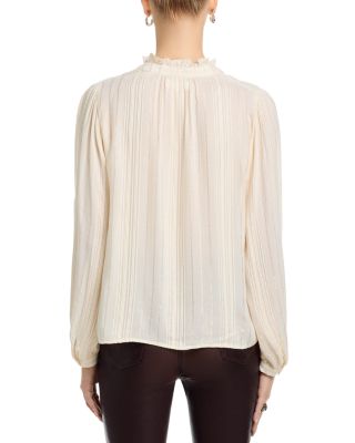 Cynthia Metallic Threaded Blouse