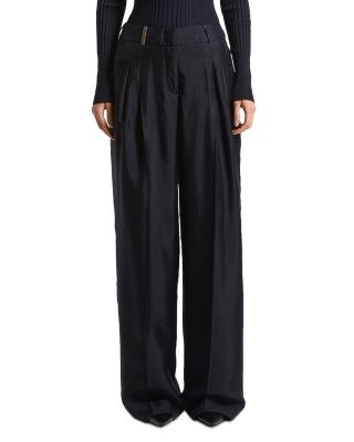 Inverted Pleat Pants