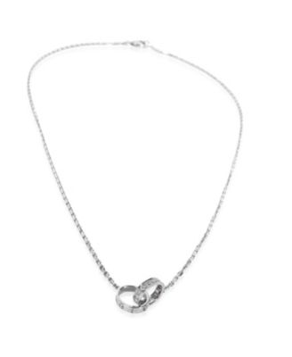  Love 18k White Gold Necklace