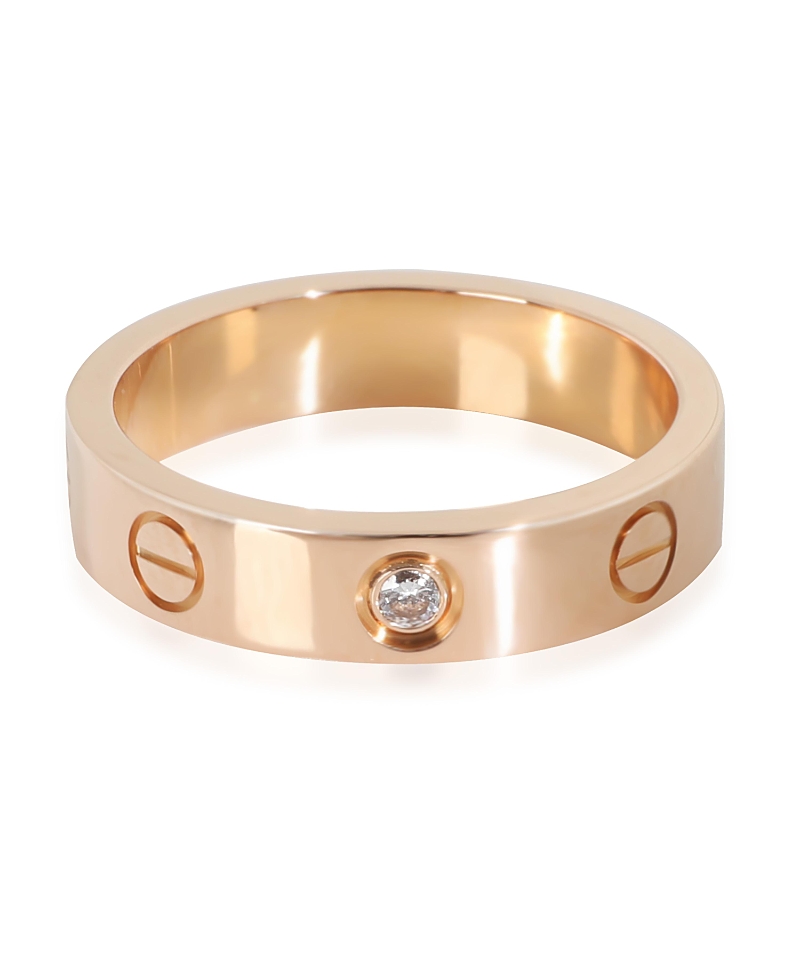 Click to view more detailed imagery on our partner's website Pre-owned Pre-owned Cartier Cartier Small Model Love 18k Rose Gold Ring