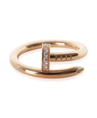  Juste Un Clou 18k Rose Gold Ring