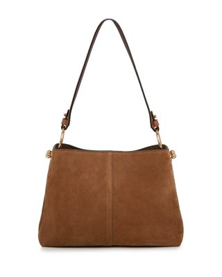Lana Small Suede Shoulder Bag 