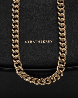 Crescent Moon Small Leather Crossbody