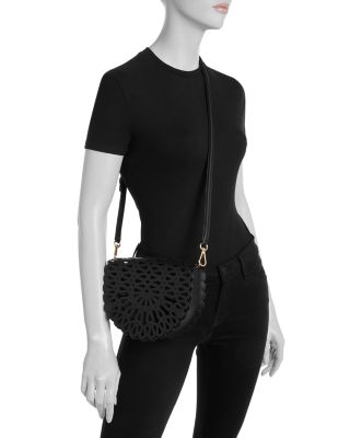 McCall Laser Cut Leather Clutch