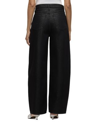 Bailey Relaxed Barrel Jeans in Metallic Rinse