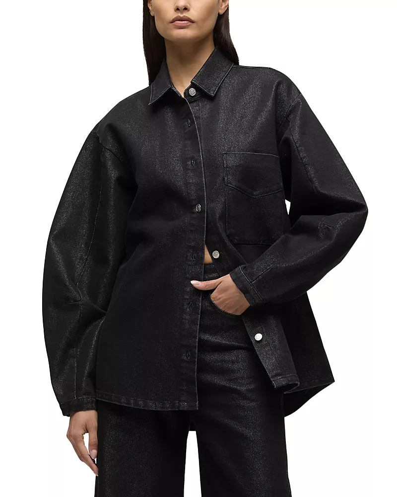 Hudson Barrel Sleeve Shacket