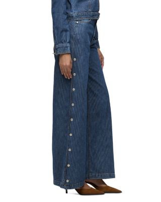 James High Rise Wide Leg Jeans in Bedford Cord