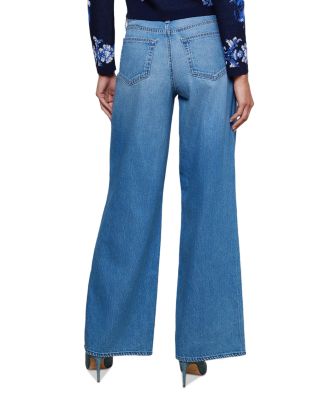 Alicent High Rise Wide Leg Jeans in Figueroa