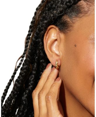  Paris Mini Twisted Hoop Earrings