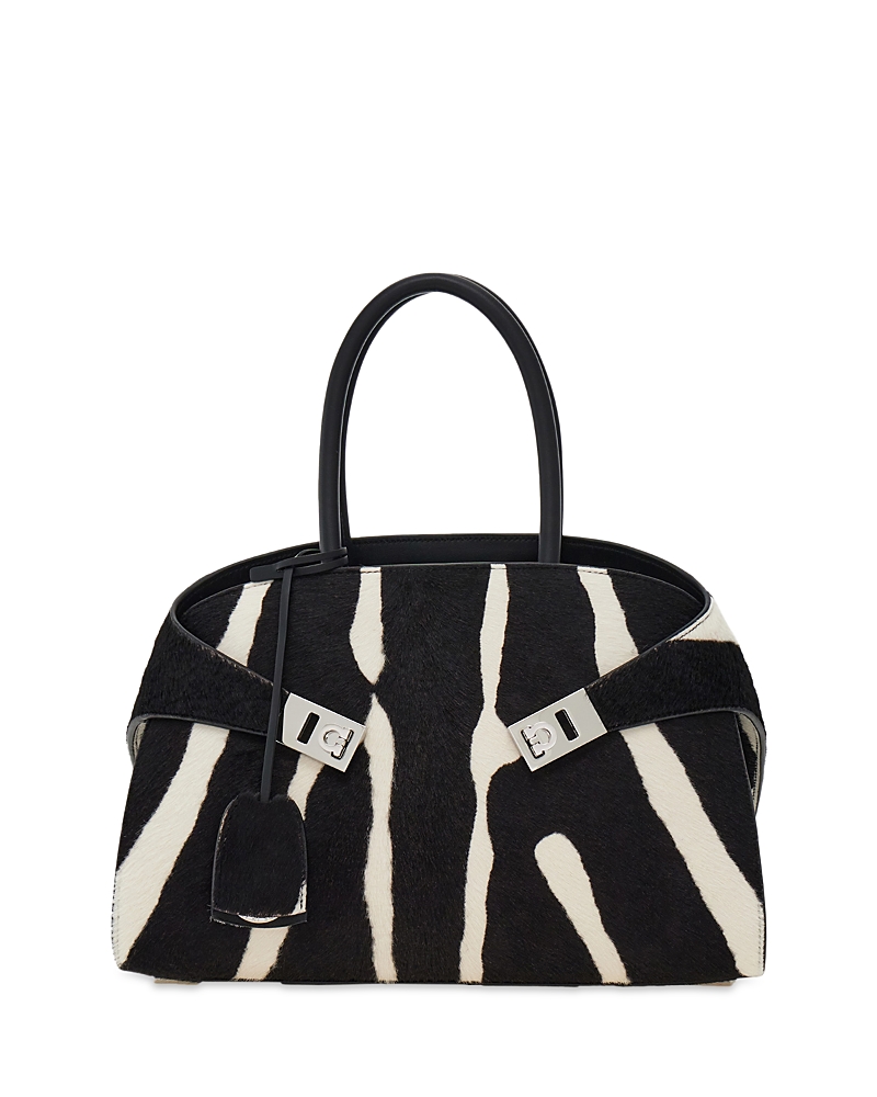 Ferragamo Hug Medium Calf Hair Handbag