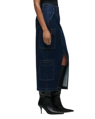 Reconstructed Denim Skirt