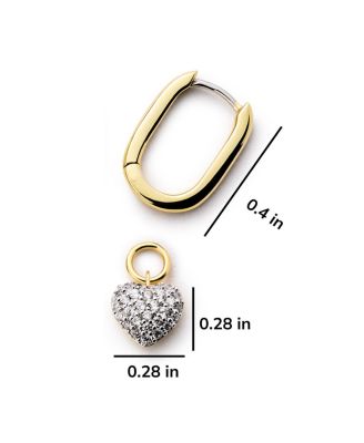  Ellery Hoops Drop Earrings