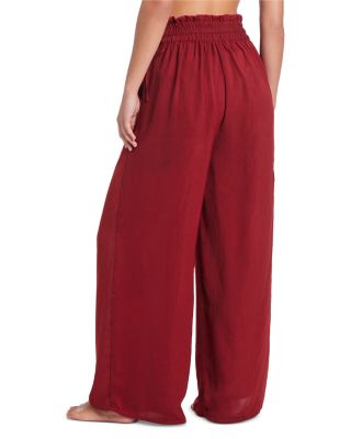 Wide Leg Pants Swim Cover Up