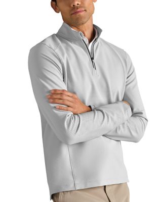 Covert Ribbed Quarter Zip Sweatshirt