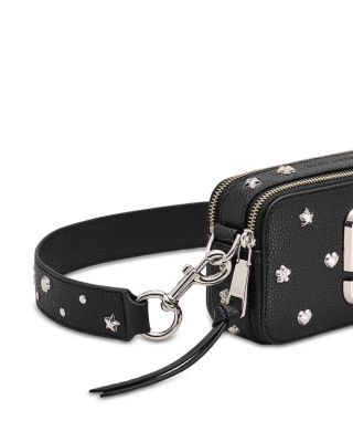 The Snapshot Icon Mini Studded Leather Camera Bag