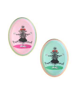 Eloise at the Plaza Christmas Large Paper Plates, Set of 8