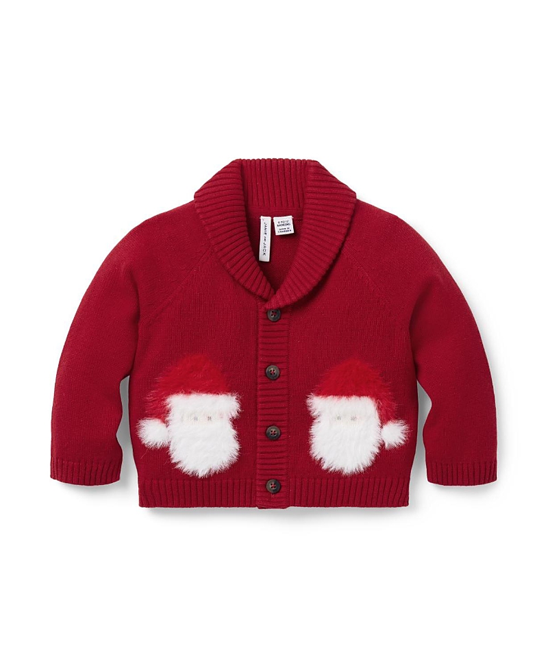 Janie and Jack Boys' The Santa Cardigan - Baby