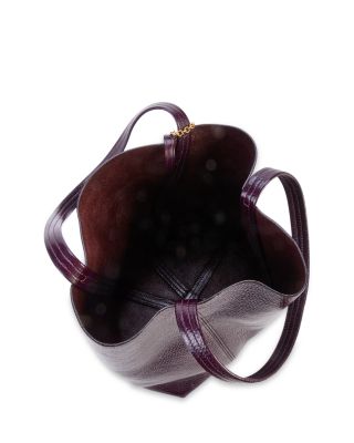 Medium Spin Tote in Leather 