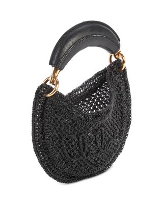 Summer Banana Mini Crocheted Hobo Bag