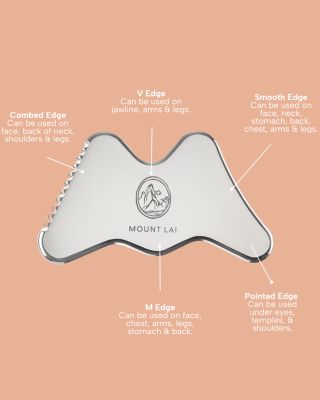 Vitality Qi Stainless Steel Gua Sha Contour Tool