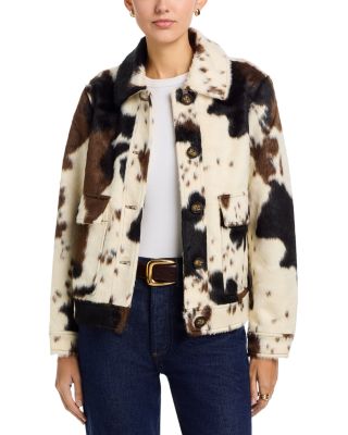 Cow Print Jacket