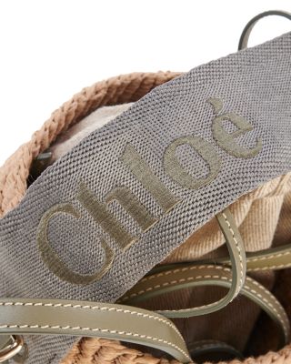 Chlo&eacute; x Mifuko Woody Small Basket Bag