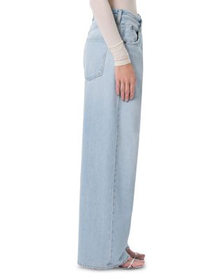 The Vana Fold Jeans in Super Pale Indigo