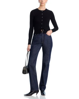 Maureen Luxe Rib Fitted Cardigan