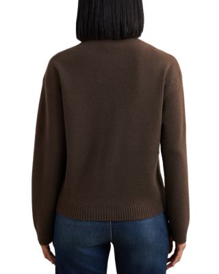 Olive Wool & Cashmere Cardigan