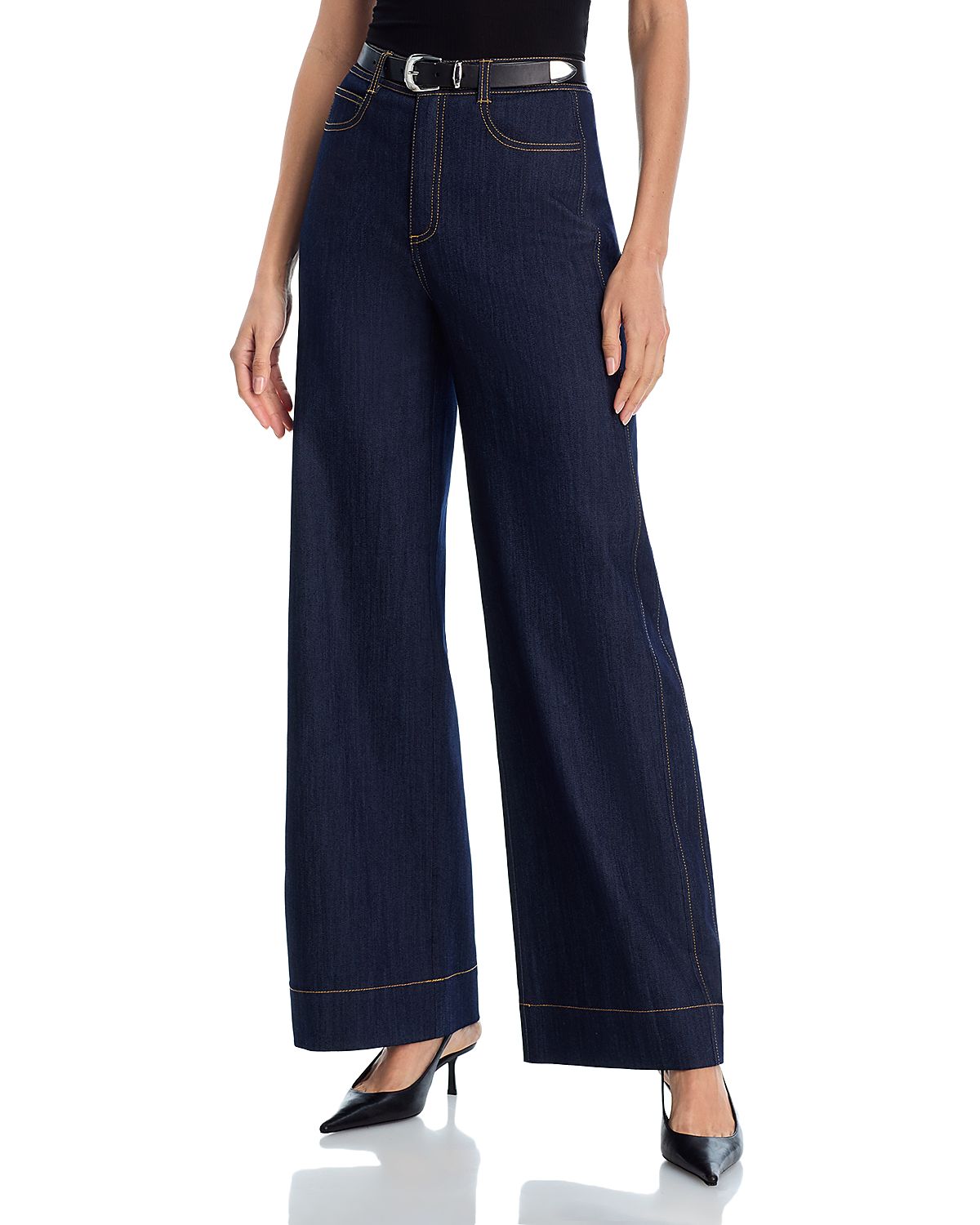 Cinq a Sept Betsy High Rise Wide Leg Jeans