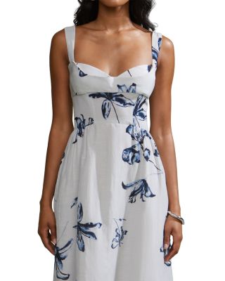 Evris Ruffle Hem Dress