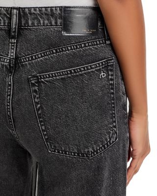 Logan Featherweight Mid Rise Wide Leg Jeans in Anglique