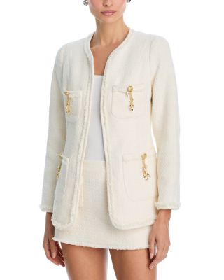 Adrina Frayed Edge Jacket
