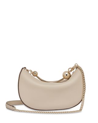 Crescent Moon Small Leather Crossbody