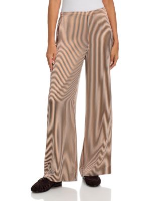 Ritz Striped Silk Pajama Shirt & Pants 