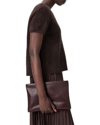 Bettina Leather Clutch
