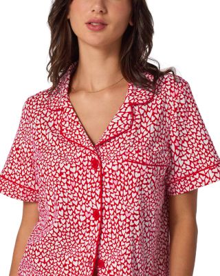 Bursting With Love Short Sleeve Pajama Set