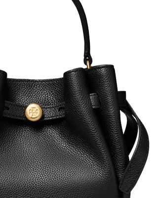 Romy Mini Leather Bucket Bag